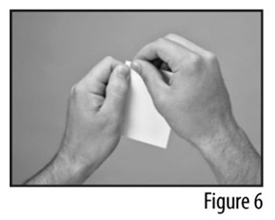 Figure 6 (Tearing open a pouch)