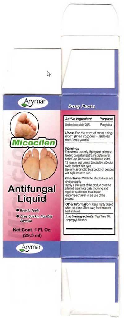 micocilen-01.jpg Principal Display Panel - 29.5 ml Vial Carton - micocilen 01