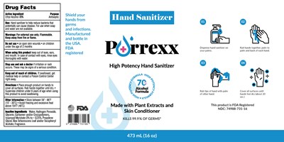 Purrexx Label 16 Oz (473ml) 70  V3