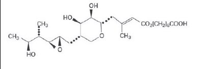 Structure Of Mupirocin (Mup Oint 1)