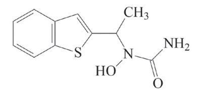 Chemical Structure Of Zileuton (3c61db22 C5f4 45c8 9ace 386dd4267c12 01)