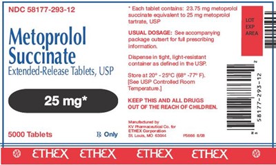 1000 Tablets Bottle Label (Metoprolo Su Er Tb 05)