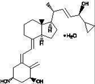 Structural formula for calcipotriene monohydrate - 3e16a416 a168 481f b980 ca69dafa1ef6 01