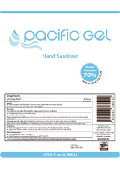 3785 mL (3.785l Etiqueta Pacificgel Baja)