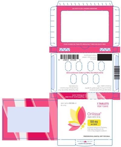 Orilissa Elagolix Tablets For Oral Use 0a