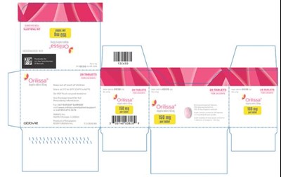 Orilissa Elagolix Tablets For Oral Use 0b