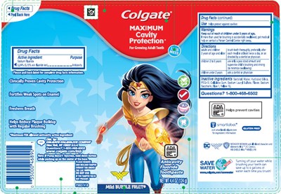 colgate-01.jpg PRINCIPAL DISPLAY PANEL - 124 g Tube Label - colgate 01