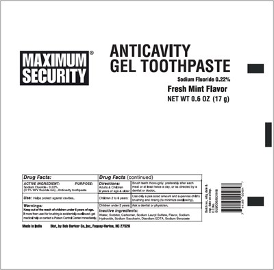 toothpaste-01.jpg Principal Display Panel - 17 g Tube Label - toothpaste 01