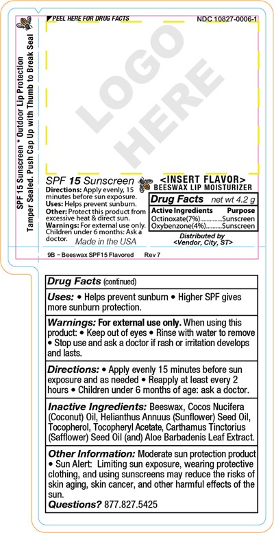 YML_9B_REV_7.jpg YML BEESWAX SPF15 FLAVORED LIP BALM - YML 9B REV 7
