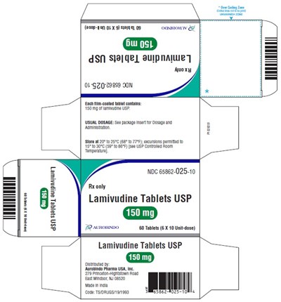 lamivudine-fig3.jpg PACKAGE LABEL-PRINCIPAL DISPLAY PANEL - 150 mg Blister Carton 6 x 10 Unit-dose - lamivudine fig3