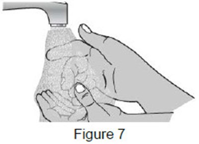 Image Of Proper Hand Washing (instructions for use)