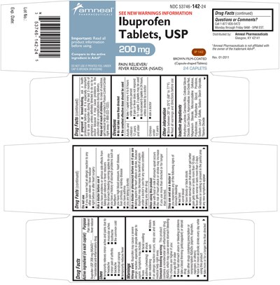 Ibuprofen Tablets Otc Caplets 200mg 3