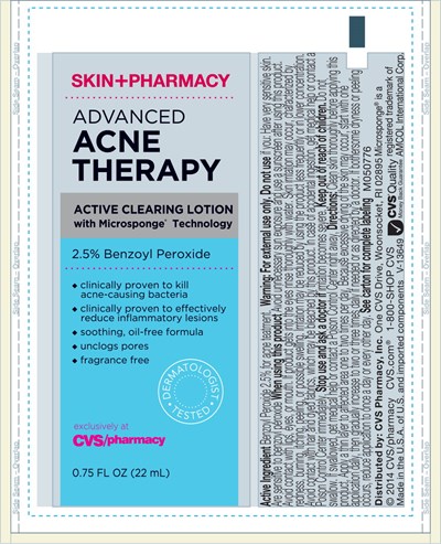 ski0o-0000-03.jpg Principal Display Panel - Active Clearing Lotion Tube Label - ski0o 0000 03