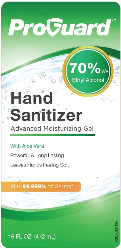 Proguard Bottle Proguard Hand Sanitizer Gel - Images NDC 10129-081