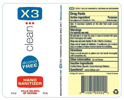 2.5 Oz Hand Sanitizer Foam (X3 2.5oz Foam)