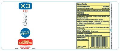 8.5 Oz Hand Sanitizer Foam (X3 8.5oz Foam)