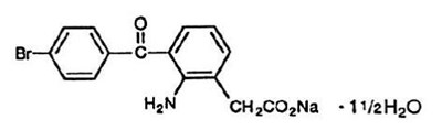 Bromfenac-structure.jpg (Bromfenac Structure)
