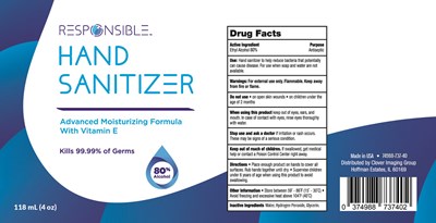 Updated 80  Responsible 4oz Label