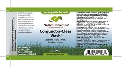Bottle Label (Conjunctaclearwash)