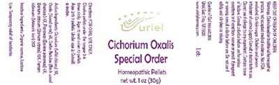 Cichoriumoxalissopellets