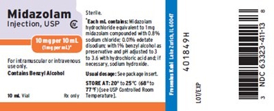 midazolam vial 113