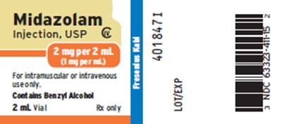 midazolam vial 15