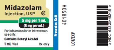 midazolam vial 18