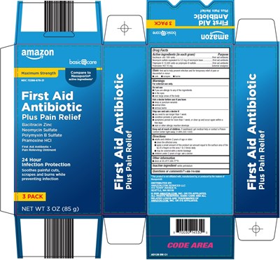 First Aid Antibiotic Plus Pain Relief Carton (Image 01)