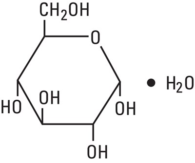 Structural Formula Dextrose (Ringers 01)