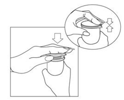 cordran-tape-04.jpg Pull white paper backing from transparent tape. Be careful that tape does not stick to itself. - cordran tape 04