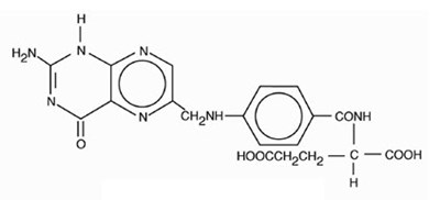 folic-01.jpg Chemical Structure - folic 01