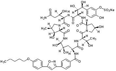 Image-01.jpg Micafungin Structural Formula - Image 01