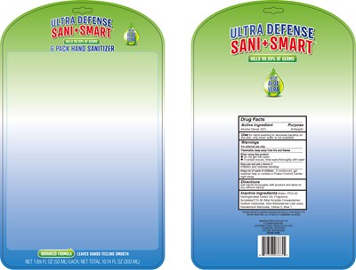 outer package label - AloeHndSntzr62Alchl50mlBlstrpck