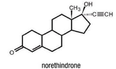 norethindrone.jpg Norethindrone Structure - norethindrone