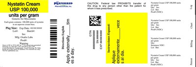 Nystatin Cream Usp 100000 Units Per Gram (Nystatin Cream 15 Gm Tubes)