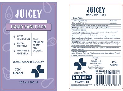 juicey.jpg 500 mL NDC: 76964-900-01 - juicey