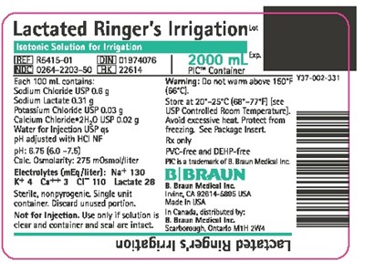 Principal Display Panel - 2000 mL Label - lactated ringers in pic 4