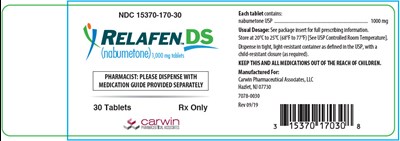 Principal Display Panel (1,000 mg Tablet Bottle Label)
