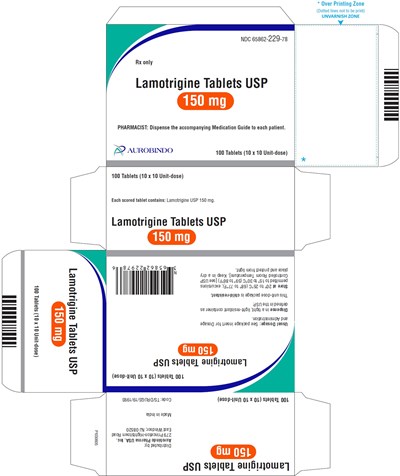 lamotrigine-fig9.jpg PACKAGE LABEL-PRINCIPAL DISPLAY PANEL - 150 mg Blister Carton (10 x 10 Unit-dose) - lamotrigine fig9