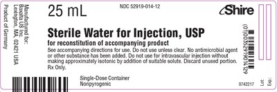 PRINCIPAL DISPLAY PANEL - 25 mL Vial Label - aralast 06