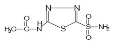 Acetazolamide-structure (27f1c303 64c0 4dff 8bdd 8e46226b9c41 01)