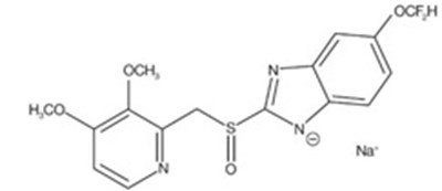 Pantoprazole-structure (Pantoprazole Structure)