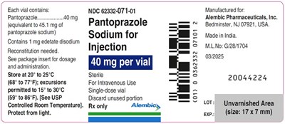 Pantoprazole-vial (Pantoprazole Vial)