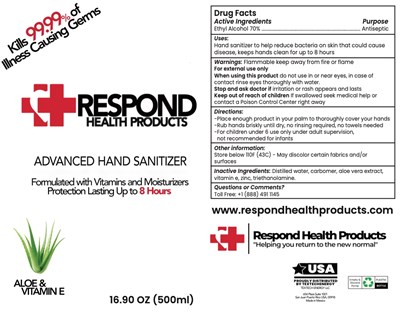 RESPOND LABEL 500 ML - Respond1690oz