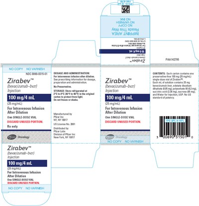zirabev-12.jpg PRINCIPAL DISPLAY PANEL - 4 mL Vial Carton - zirabev 12