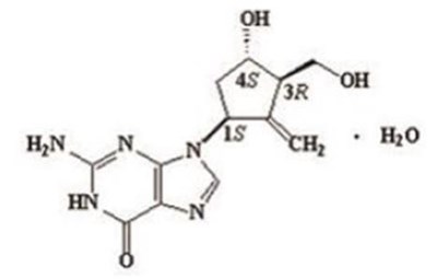 Structural Formula (Entecavir Tablets 01)
