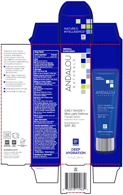 andalou-01.jpg PRINCIPAL DISPLAY PANEL - 80 mL Tube Carton - andalou 01