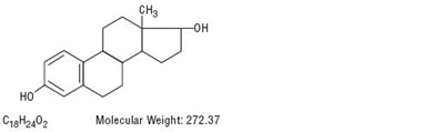 Estradiol Structural Formula (Images 1)