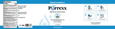 Purrexx Label 1gal (3.79l) Isopropyl 70