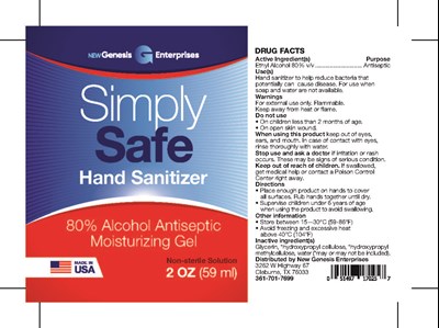 Hand Sanitizer 2 Oz Label